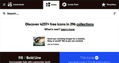 Desktop Screenshot of iconmonstr.com